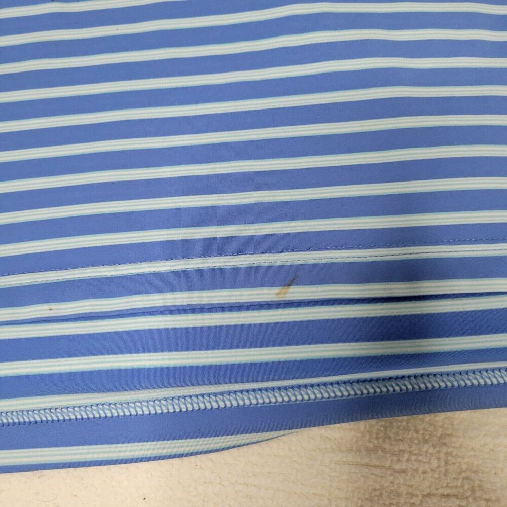 Peter Millar Polo Shirt Mens Medium Summer Comfort Multicolor Golf Staining - Picture 3 of 16